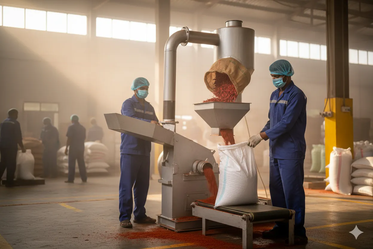 Spice Processing Plant